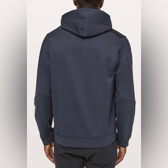 Lululemon City Sweat Zip Hoodie Thermo Navy Blue Size XL - Picture 2 of 6